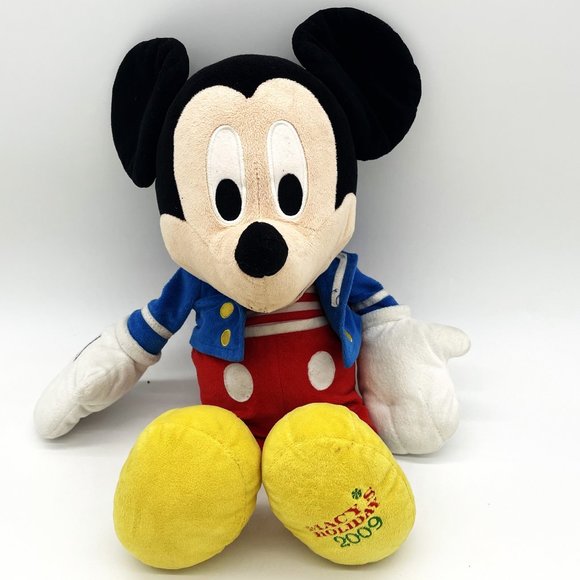 2009 Macy's Holiday Limited Edition Sailor 20" Disney Mickey Mouse Stuffed Plush - Picture 1 of 7
